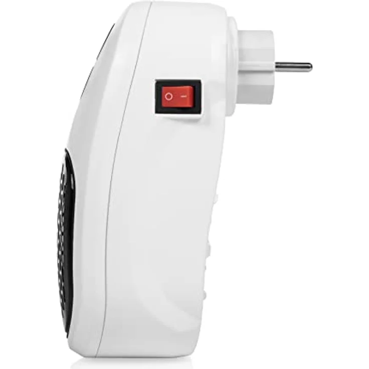 Tristar Steckerheizung - 400 Watt, 2 wählbare Geschwindigkeitsstufen, PTC Keramik, 12 Stunden Timerfunktion, KA-5084, Heizlüfter – Bild 7