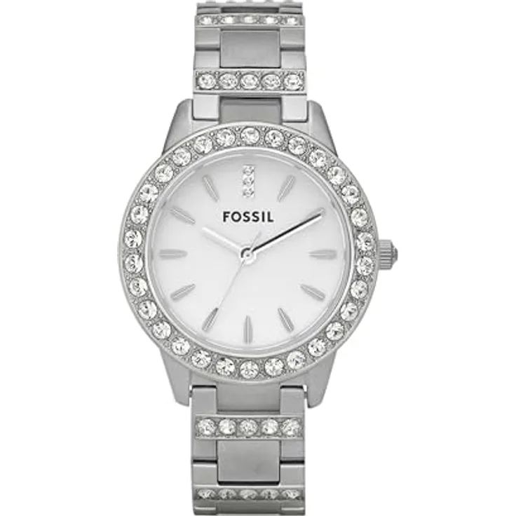 Fossil JESSE ES2362 Damenarmbanduhr Mit Zirkonen