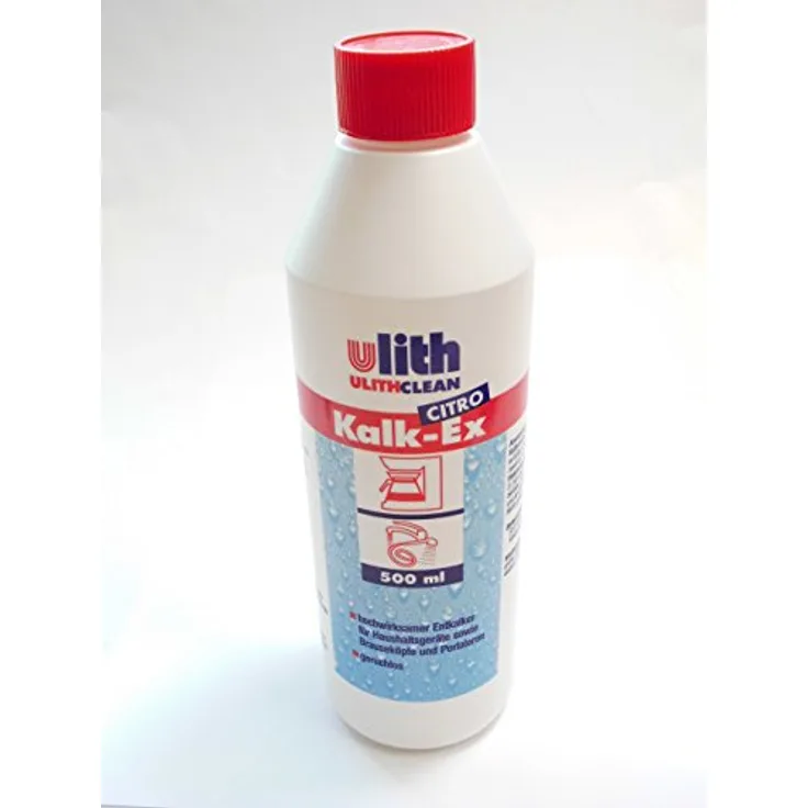 Ulith Kalk-Ex Citro, 500 ml Entkalker für Haushaltsgeräte, geruchlos, hochwirksam