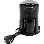 Dunlop Filterkaffeemaschine 24 Volt Zigarettenanzünder, LKW Kaffeemaschine in Schwarz