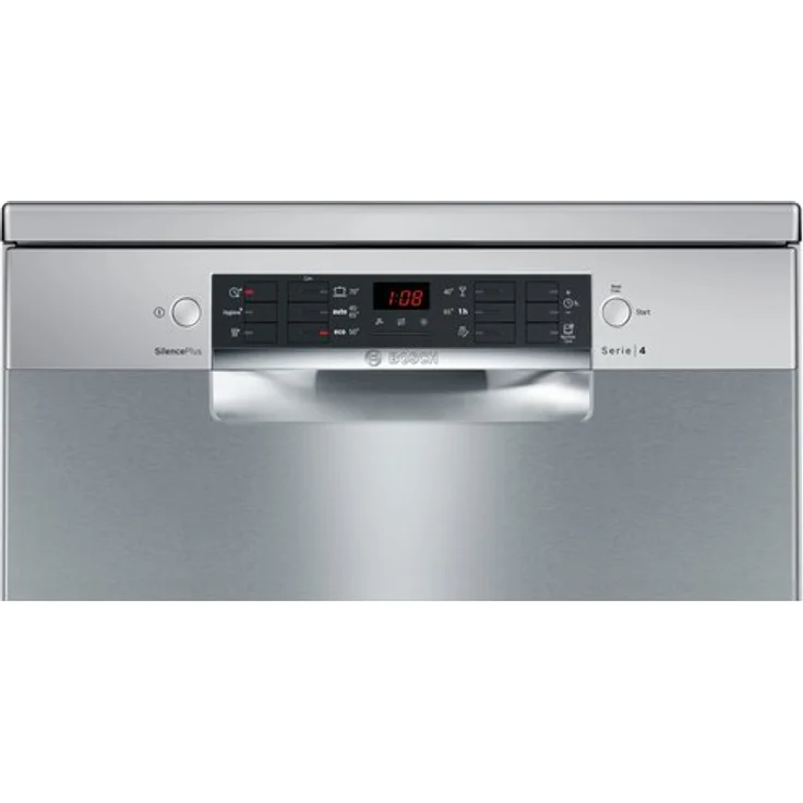 Bosch Serie 4 SMS46KI01E, freistehende Spülmaschine für 13 Gedecke, Edelstahl, A++, 46 dB, verstellbare Körbe – Bild 2
