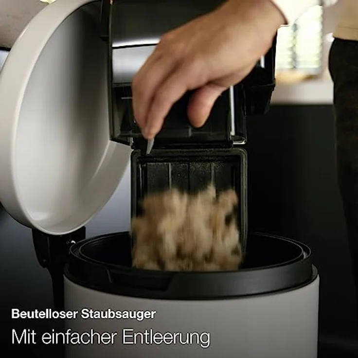 Miele Boost CX1 Bodenstaubsauger, 890 Watt, beutellos, 1 m Aktionsradius, Lotosweiß-Rot – Bild 5