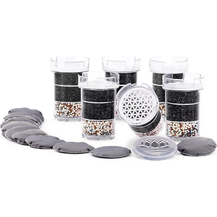 Lotus Vita Wasserfilter Filterkartuschen Jahres-Paket Natura Plus, 3-fach Filterschichten, Ionentauscher, PiVitalis-Technologie - Preisvergleich