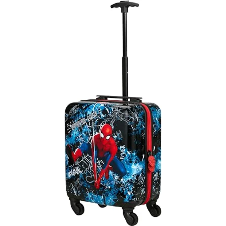 Samsonite Kinderkoffer DAYDREAM MARVEL, Spiderman Mystery, 4 Rollen, Kinder-Reisegepäck Trolley für Übernachtungen und magische Ferien – Bild 11
