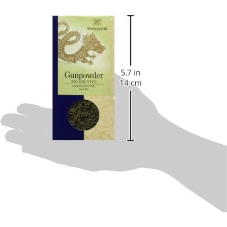 Sonnentor "Gunpowder" Bio-Grüntee, 100g loser Tee – Bild 4
