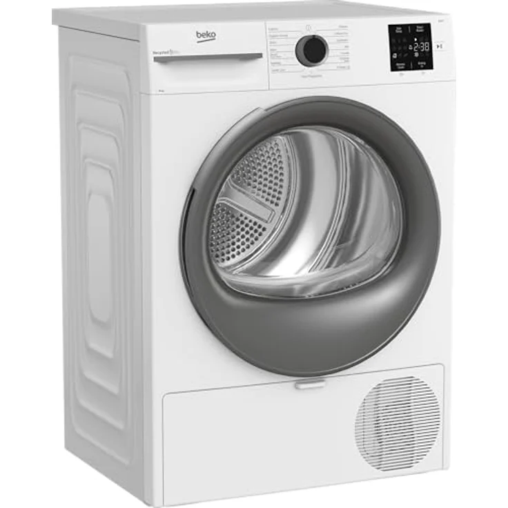 Beko BM3T30210W1 Wäschetrockner, 10 kg Wärmepumpentrockner mit Hygiene Trocknen, 15 Programmen, Knitterschutz und AquaWave Schontrommel, Weiß – Bild 4