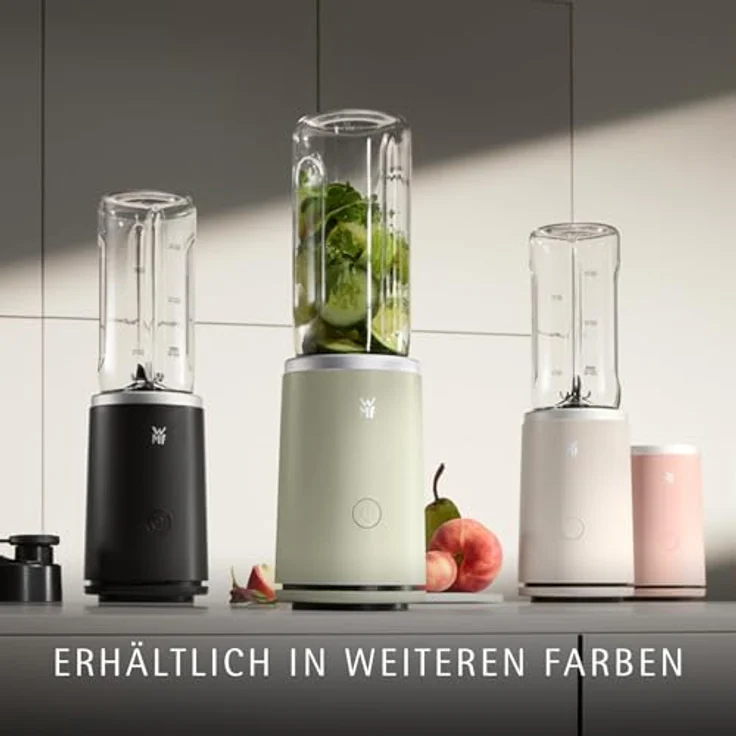 WMF Mix & Go Touch, Tragbarer Smoothie Maker mit 500W, To-Go Flasche aus recycelten Materialien – Bild 8