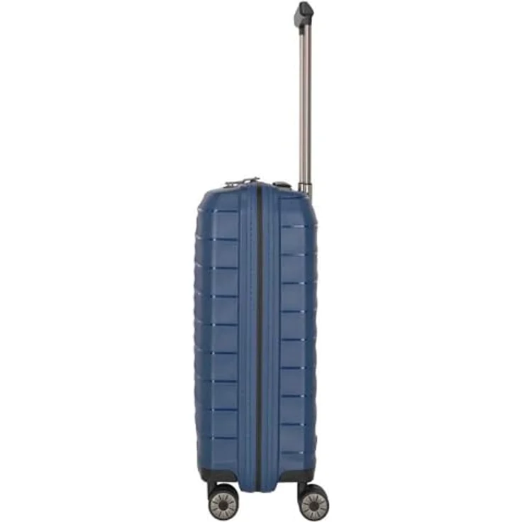 Travelite Mooby Kabinentrolley S 55 cm, 4 Rollen, 100% Polypropylen, blau – Bild 5