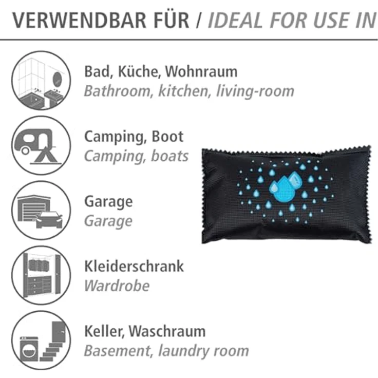 Auto-Entfeuchter DROPS, 2x400g, 2 Stück, WENKO - WENKO – Bild 9