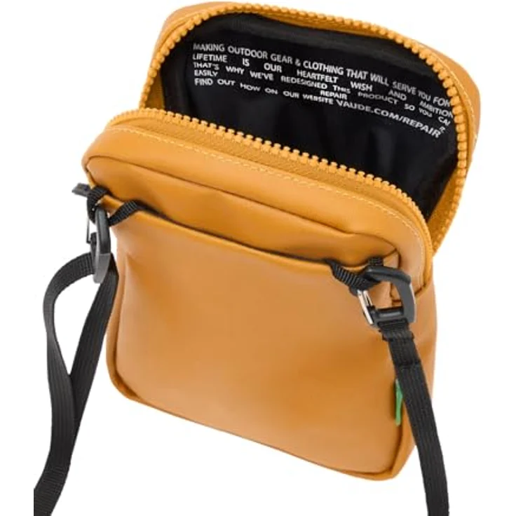 Vaude Kataja Umhängetasche, 13 cm x 4 cm x 18 cm, 100% Polyurethan, beige – Bild 3