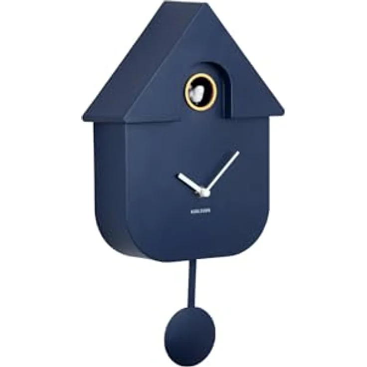 Karlsson Modern Cuckoo, Wanduhr im Retro-Design aus ABS, Farbauswahl nicht spezifiziert – Bild 1