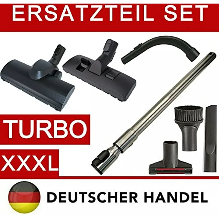 Maxorado XXL Staubsauger Ersatzteile Set für Miele Cat & Dog 4000 5000 S2 S3, Kombidüse, Turbodüse, Rohr, Saugpinsel, Fugendüse, Polsterdüse, Handgriff – Bild 2