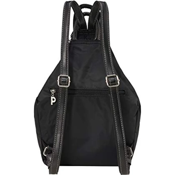 Picard Sonja Rucksack 31 cm, Schwarz, 100% Nylon, kompakte Größe 29 cm x 9 cm x 31 cm – Bild 2