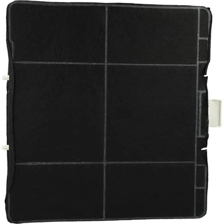 vhbw Aktivkohlefilter kompatibel mit Neff D76S45N0GB/01, D76S45N0GB/02, D76S45N0GB/03, D76SH52N0 Dunstabzugshaube - 23,3 x 21,5 x 2,2 cm - Preisvergleich – Bild 2