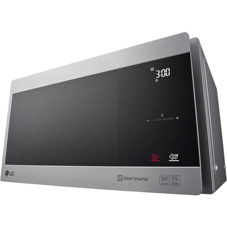 LG MS2595CIS Mikrowelle, Standgerät, 25 Liter Garraum, 1000 Watt, silber – Bild 3