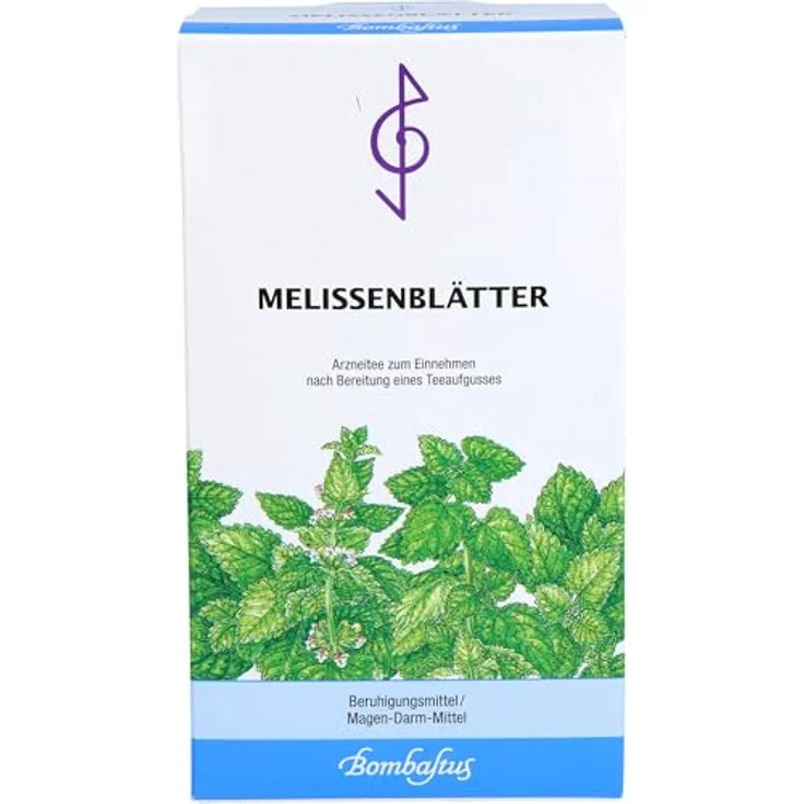 Bombastus Melissenblätter Tee 50 g, beruhigender Kräutertee bei Einschlafstörungen und Magen-Darm-Beschwerden – Bild 2