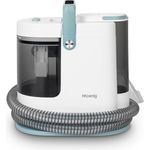 H.Koenig TWT99 Dampfreiniger, 1700 W, Doppeltank 1600 ml und 1250 ml, für Sofa, Teppiche, Polsterung, Glas, Auto