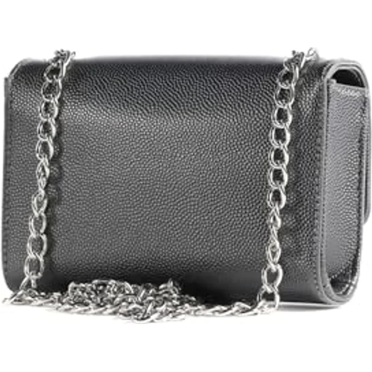 VALENTINO BAGS Umhängetasche DIVINA Mini Bag, Damen Kettentasche aus Lederimitat, 17 x 11,5 x 4 cm, schickes Design, abnehmbare Umhängekette, Schwarz – Bild 2