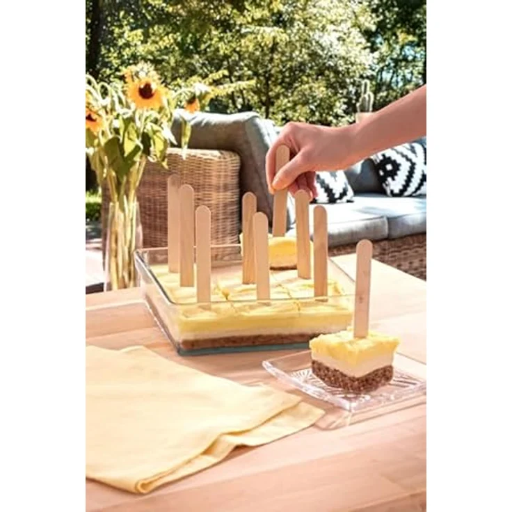 Pasabahce Borcam Premium Backform, Glas Servierform 29x29 cm, quadratisch, hitze- und kältebeständig, 4,1 Liter, spülmaschinen- und mikrowellengeeignet – Bild 4