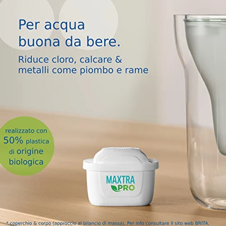 Brita Maxtra Pro All-In-1 Filter für Wasserfilter, inklusive 4 Maxtra Pro All-In-1-Filter zur Reduzierung von Chlor, Kalk und Verunreinigungen – Bild 2
