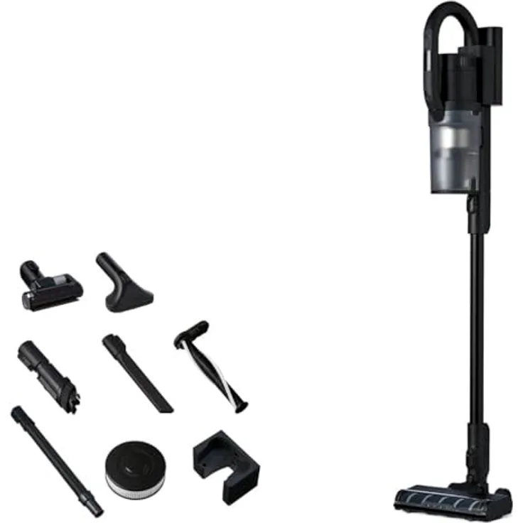 Nilfisk S1 Pet Care 2-in-1 Akku-Staubsauger, Staubsauger und Handstaubsauger, HEPA 14 Filter, schwarz, 550 W, kabellos, bis zu 60 Minuten Betriebszeit