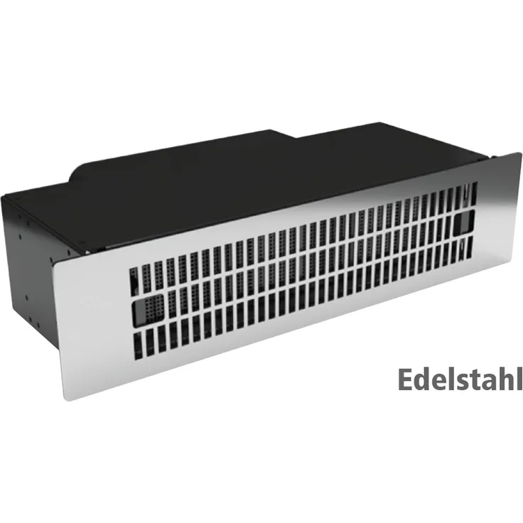 Airtec Flachkanal 222x89mm, Lüftungsgitter aus Edelstahl, Umluftbodengitter