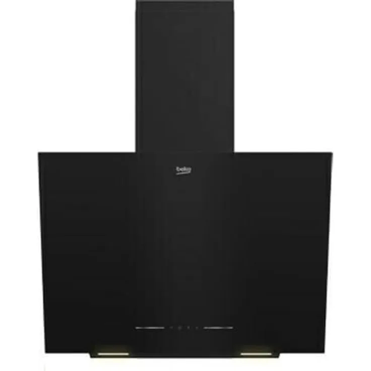 Beko BHCA62442BBH, Konventionelle Dunstabzugshaube mit elegantem Design, Schwarz, 60 cm Breite