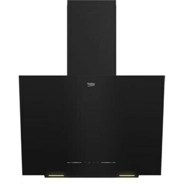 Beko BHCA62442BBH, Konventionelle Dunstabzugshaube mit elegantem Design, Schwarz, 60 cm Breite – Bild 1