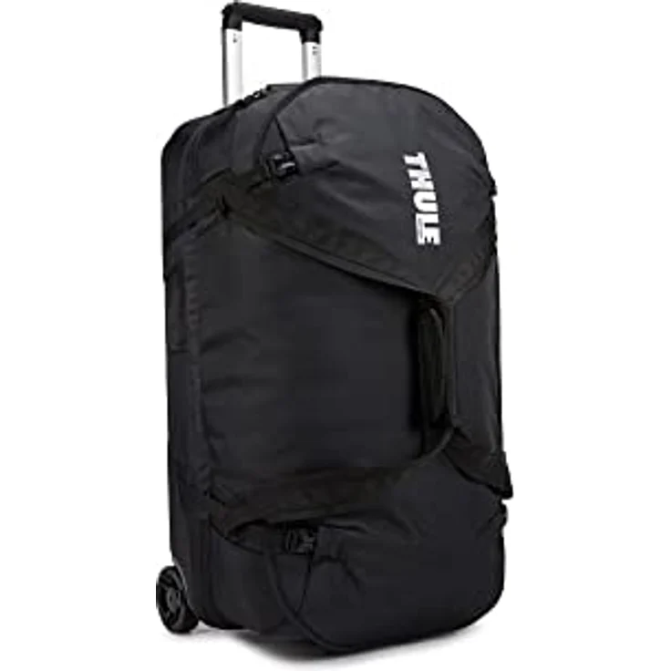 Thule Subterra Rolling Duffel, Schwarz, 75 l, L - Geräumiger Koffer mit Huckepackgurt-Befestigungsschlaufe – Bild 3