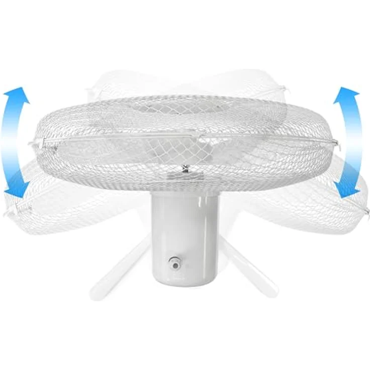 Standventilator - 3 Stufen - höhenverstellbar - drehbar - Ø 40cm – Bild 10