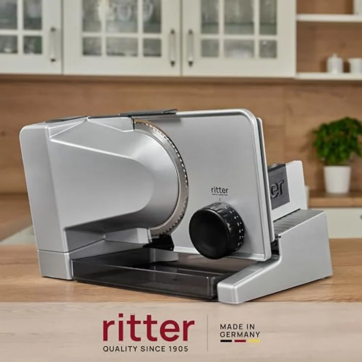 Ritter Allesschneider serano 5, elektrischer Allesschneider mit Gleichstrommotor, made in Germany – Bild 3