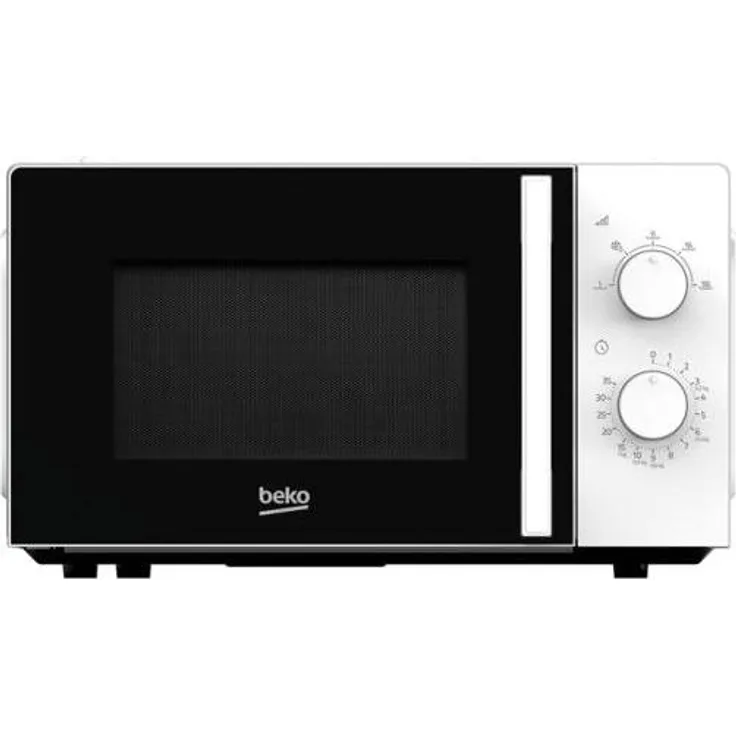 Beko MICROWAVE OVEN MOC20100W2, Mikrowelle in Weiß mit vielseitigen Mikrowellenfunktionen