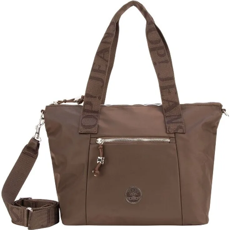 Joop! Jeans Lietissimo 1.0 Janita Shopper Tasche, 32.5 cm x 19 cm x 29 cm, braun, 100% Polyester