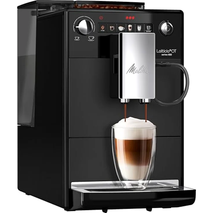 Melitta F300-100 Latticia OT Kaffeevollautomat, frosted black – Bild 2