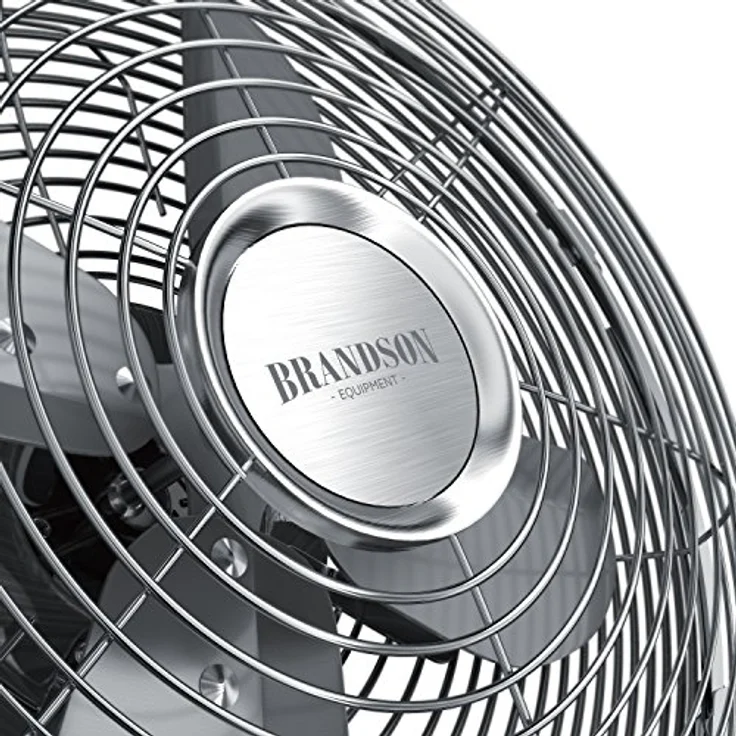 Brandson Tischventilator Design Retro - Ventilator mit 3 Geschwindigkeitsstufen - mobiler Lüfter - – Bild 6