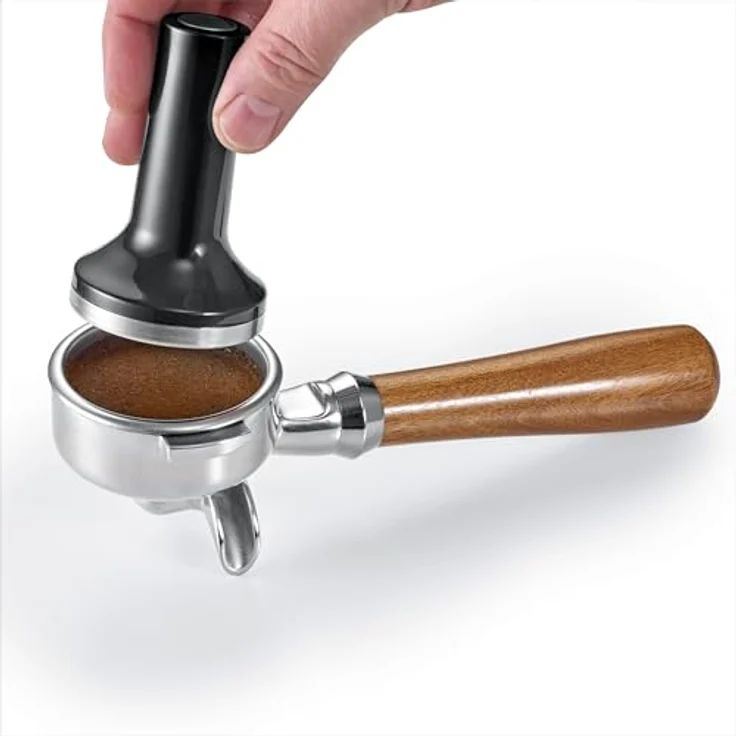 CASO EspressoGourmet Advanced Espresso Siebträgermaschine, 19 bar Ulka-Pumpe, PID-Temperatursteuerung, Edelstahlgehäuse, 2 l Wassertank, mit 2 Siebträgermodellen – Bild 10