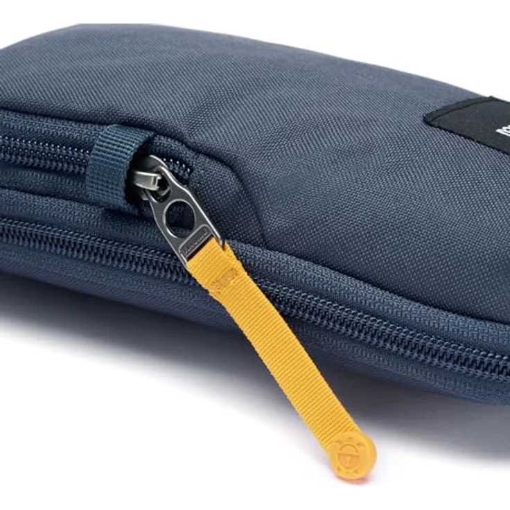 Pacsafe GO Tech, Anti-Diebstahl Handtasche aus reiß- und schnittfestem Material, Blau mit RFID-Schutz – Bild 12