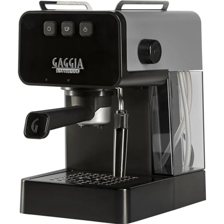Gaggia ESPRESSO DELUXE grigio EG2111/64, Siebträgermaschine, Schwarz – Bild 1