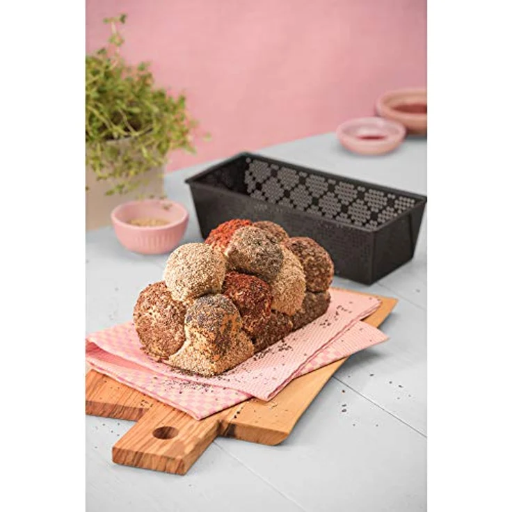 Kaiser Inspiration Brotbackform perforiert, 25 x 11 cm, für 750g-Brote antihaftbeschichtet sauerteigbeständig – Bild 4