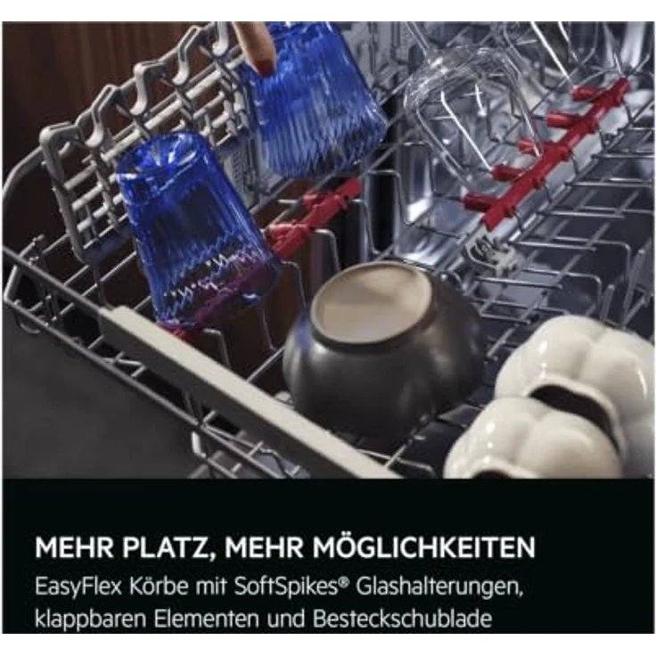 AEG NG77IC20SK, Vollintegrierbarer Einbaugeschirrspüler XXL, 15 Maßgedecke, WLAN-fähig, AirDry Technologie, 87 cm hoch – Bild 8