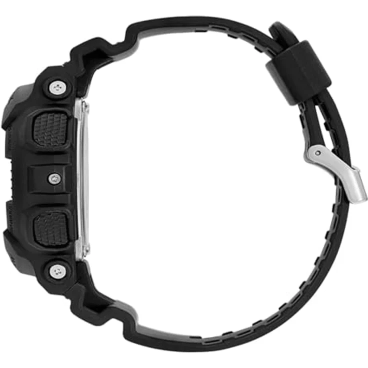 Casio GA-100WD-1AER, G-SHOCK Armbanduhr mit analogen und digitalen Funktionen, schwarz-weiß, 50 mm Gehäuse, wasserdicht bis 3 bars, mit Stoppuhr und Alarm – Bild 3