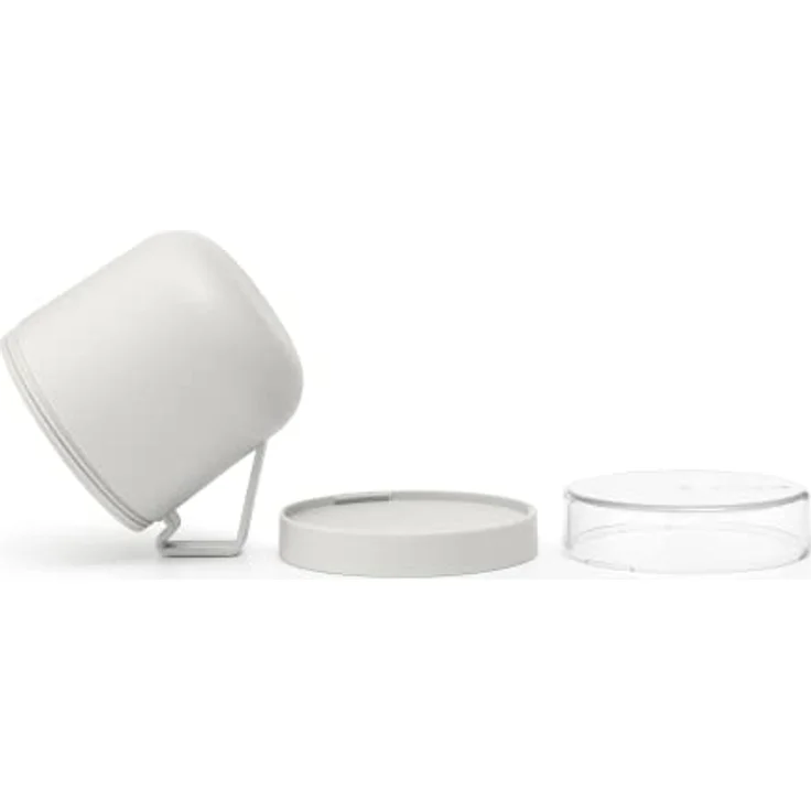 Brabantia - Make & Take Suppenbecher 0.6L - mit Aufschraubbarem Topping-Behälter (180 ml) & Griff - Auslaufsicher - Große Öffnung - Gefriergeeignet - Spülmaschinen- & Mikrowellenfest - Light Grey – Bild 4