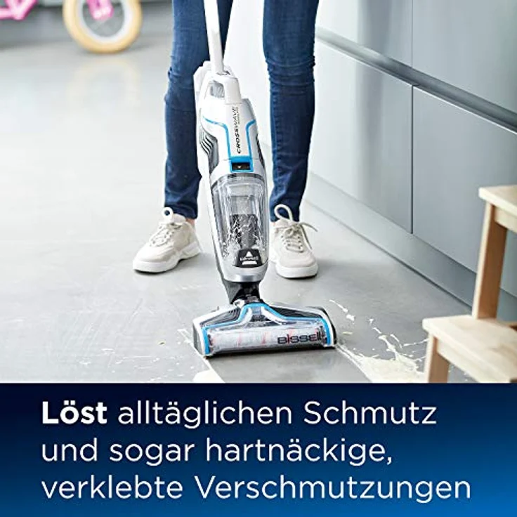 Bissell 1789L Multi-Surface Reinigungsmittel für Crosswave, Crosswave Pet Pro, Spinwave und andere Multiflächen-Reinigungsgeräte, Weiss, 1 x 1 Liter – Bild 3