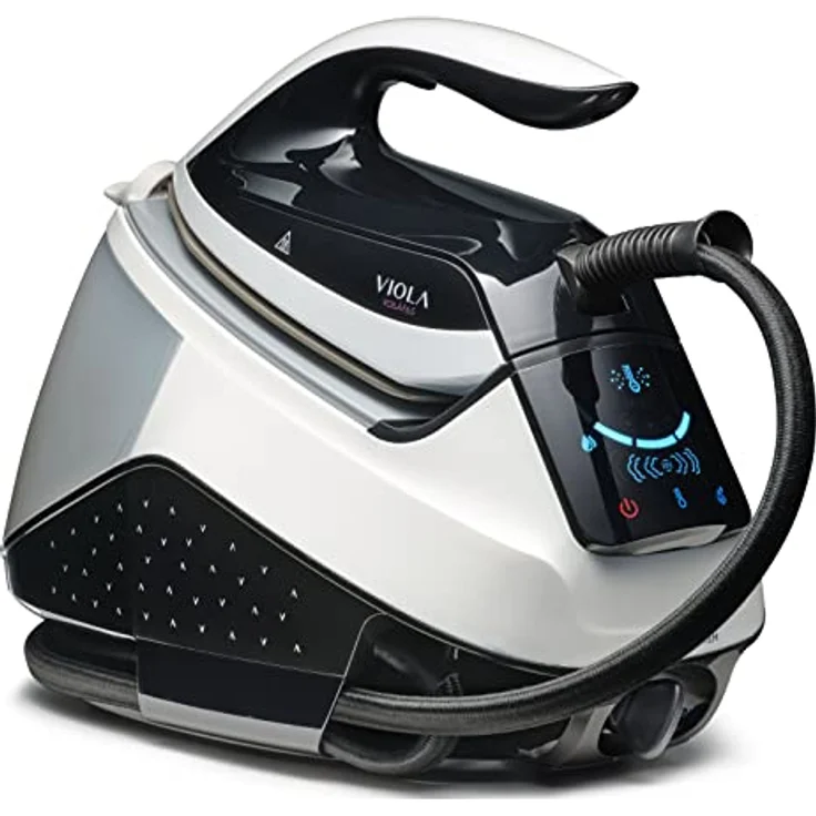 VIOLA Voilà Dampfbügelstation, 6,5 Bar, Touch Screen Display, 1,7-Liter-Wasserbehälter, Schwarz – Bild 1