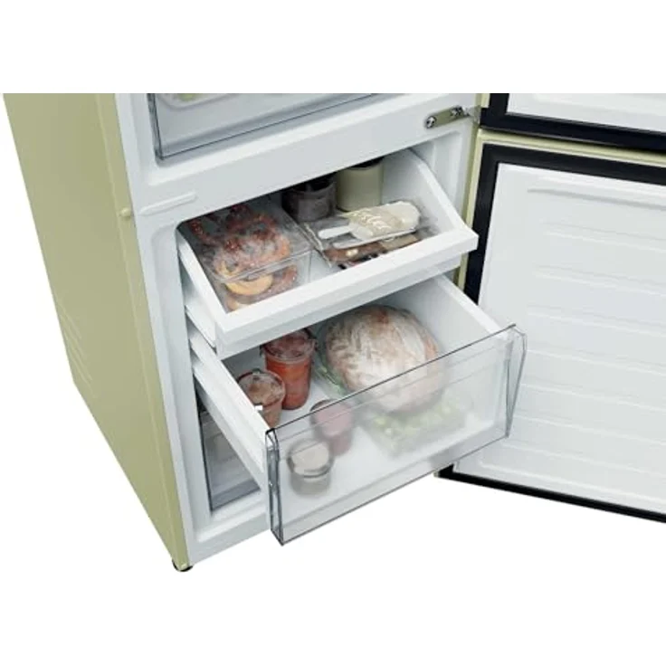 Candy CNCQ2T518EC, Freistehende Kühl-Gefrierkombination mit 279 l, Cremefarben, Total No Frost, Fresh 0 °C Zone, Multi-Air-Flow System – Bild 7