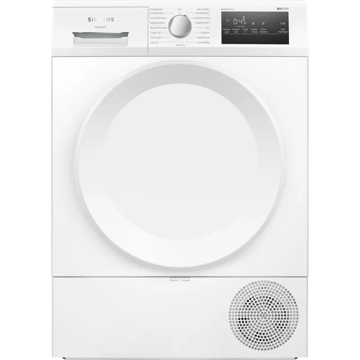 Siemens Extraklasse WT43HV94, Wärmepumpen-Trockner, 8 kg, A++, Weiß