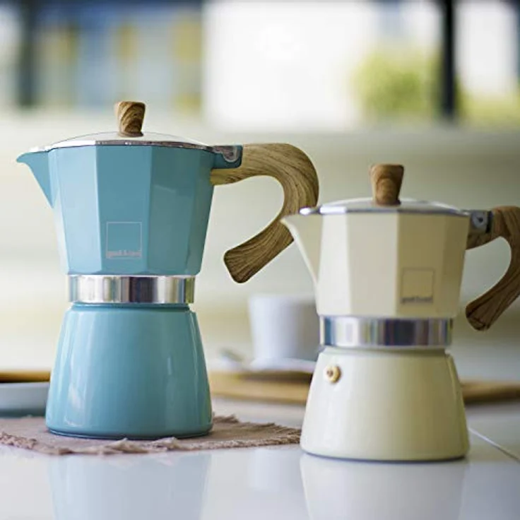 Gnali & Zani VEZ003-IND Venezia - Esspressokocher, alu, 3 Tassen Espressokocher, Aluminium – Bild 3