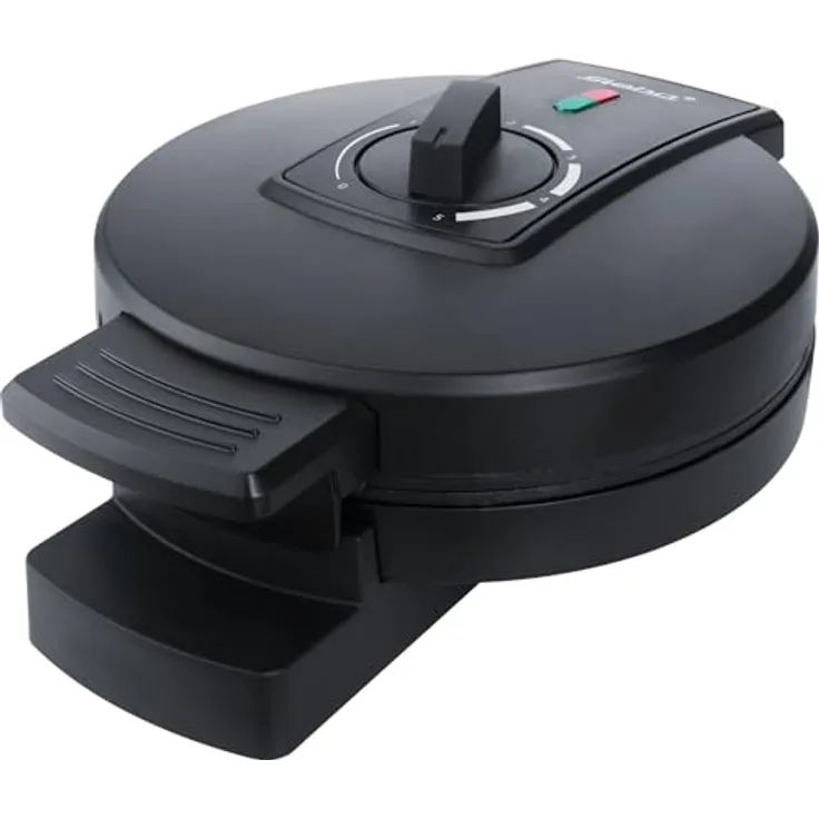 Steba XL-Waffel WE 3 XL, Waffeleisen für 5 Herzwaffeln, Antihaftbeschichtung, stufenlose Temperaturreglung, PFAS-frei - Steba 18,5 cm, fettarmes Backen