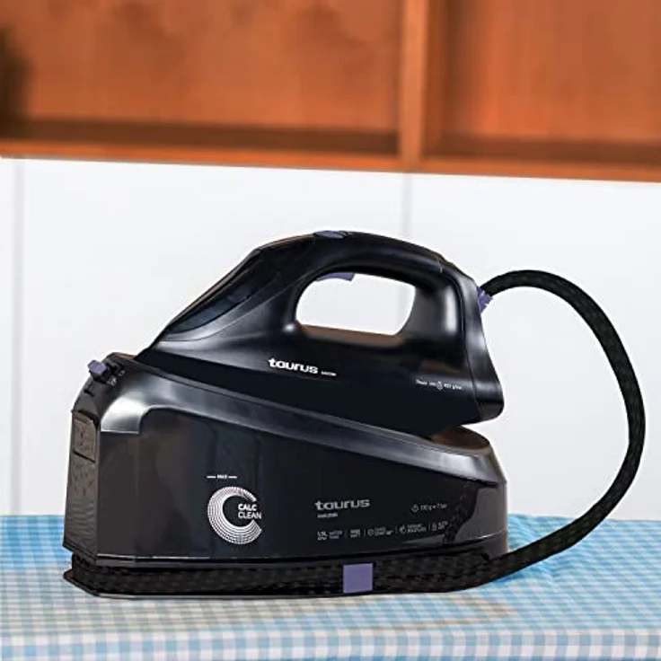 Taurus Amazing SSD3000 - Bügelstation mit 7 bar Druck, 3000W Leistung, leise, fertig in 30", elektronischer Dampfhub 400g/min, 1,5L Tank, Keramiksohle – Bild 2