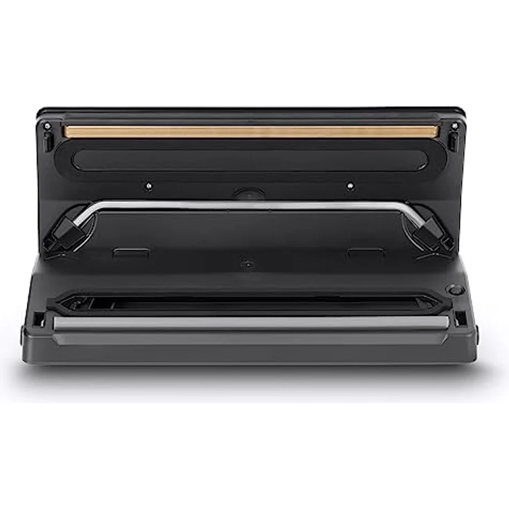 CASO VR 390 advanced Vakuumierer - Folienschweißgerät, verlängern Sie die Halbtbarkeit Ihrer Lebensmittel, Vakuumiergerät ideal zum portionieren & aufbewahren von Essen, inkl. 10 Profi- Folienbeutel – Bild 2